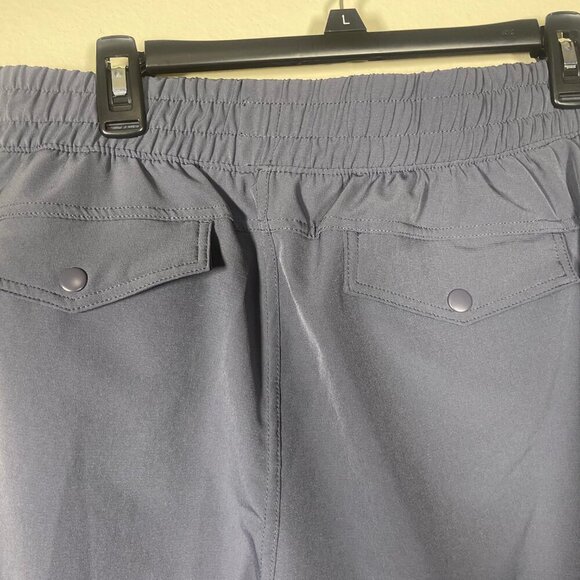 NWT! Apana Lightweight Activewear Pants Jogger Women's Large Gray Pockets Yoga! - Picture 6 of 7